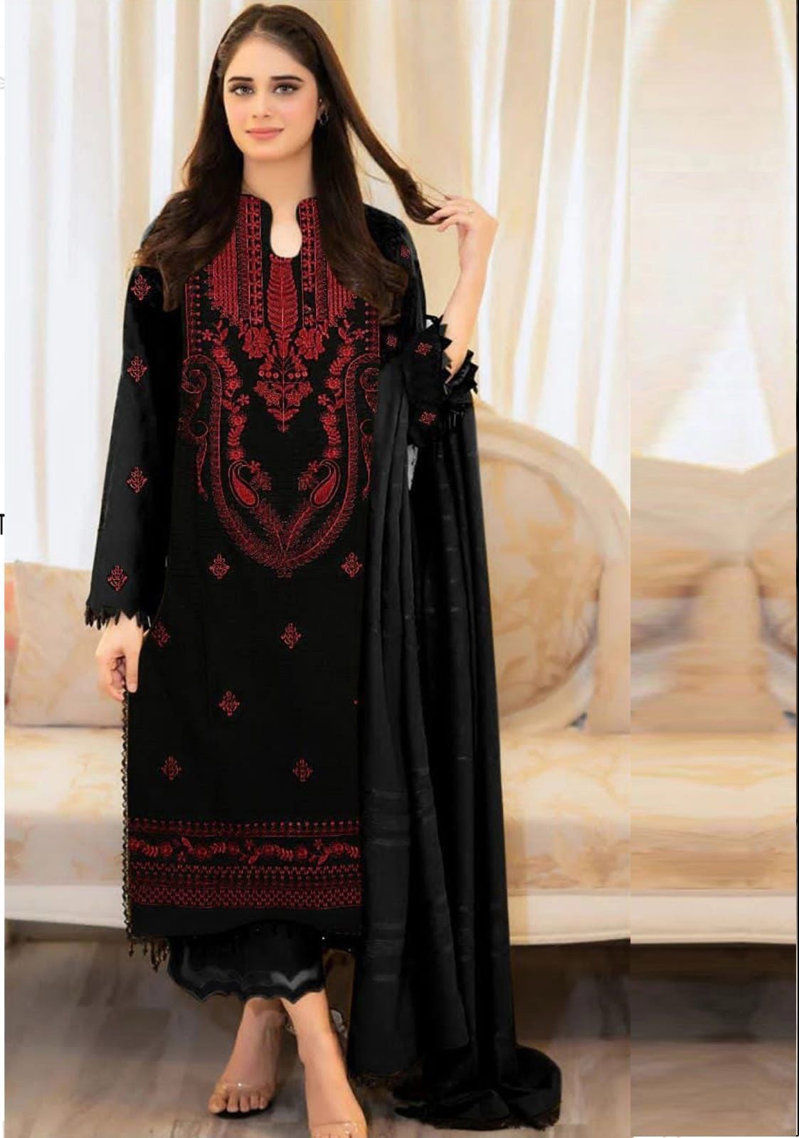 Mix Brands Lawn 3pc Embroidered #6
