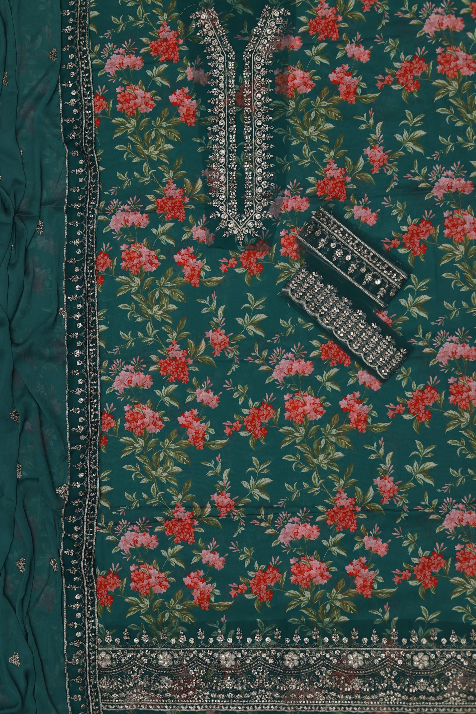 SUMMER COLLECTION 2026  LAWN Fabric 3Pc  Code 5017