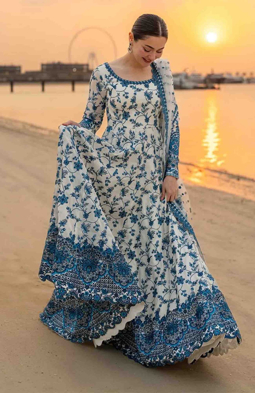 Faiza Saqlain  Printed 3 Pcs Artecl