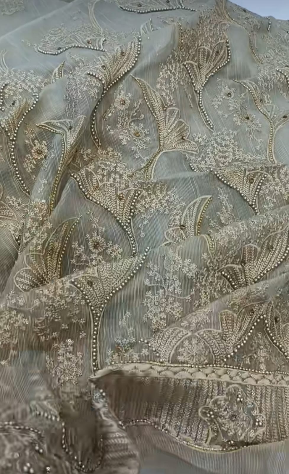 Khaddi net 2 pcs article Shirt and Dupatta