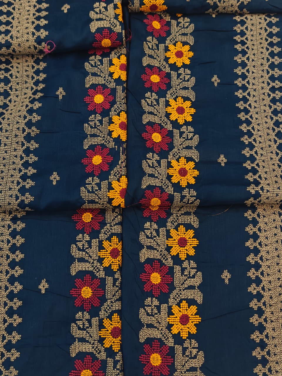 Zink   Charisma 2 pcs shirt and trouser.  Front havey Embroidered Sleeves and back Embroidered  stuff lawn