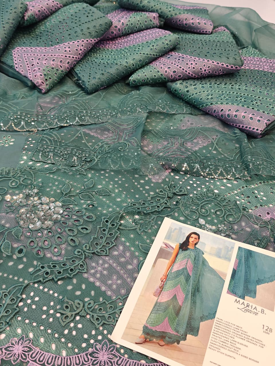 Maria B  Lawn  Emb Summer Collection 2026