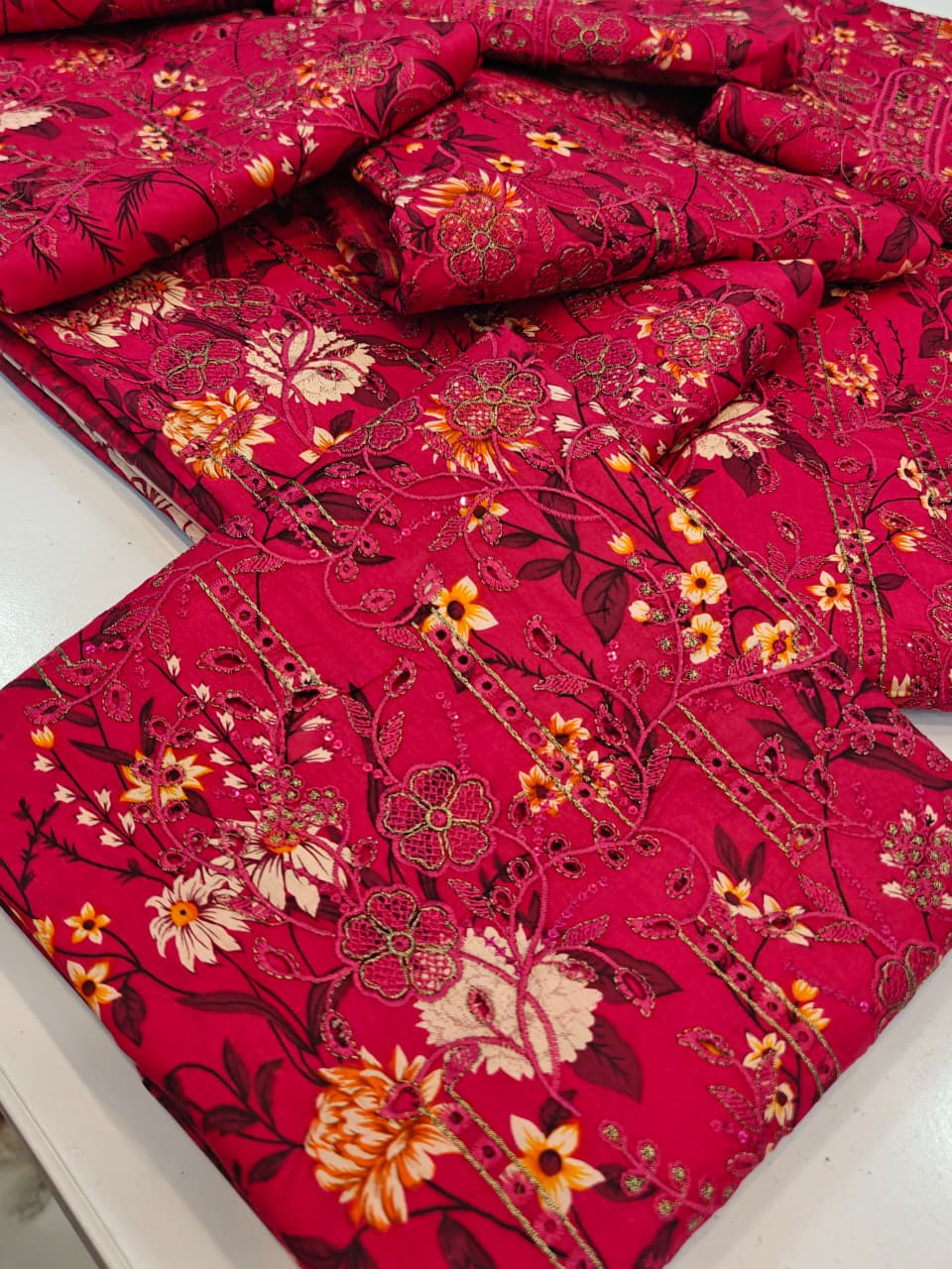 Brand: * Sobia nazir* Fabric: * Lawn * Status: Emb Summer Collection 2026